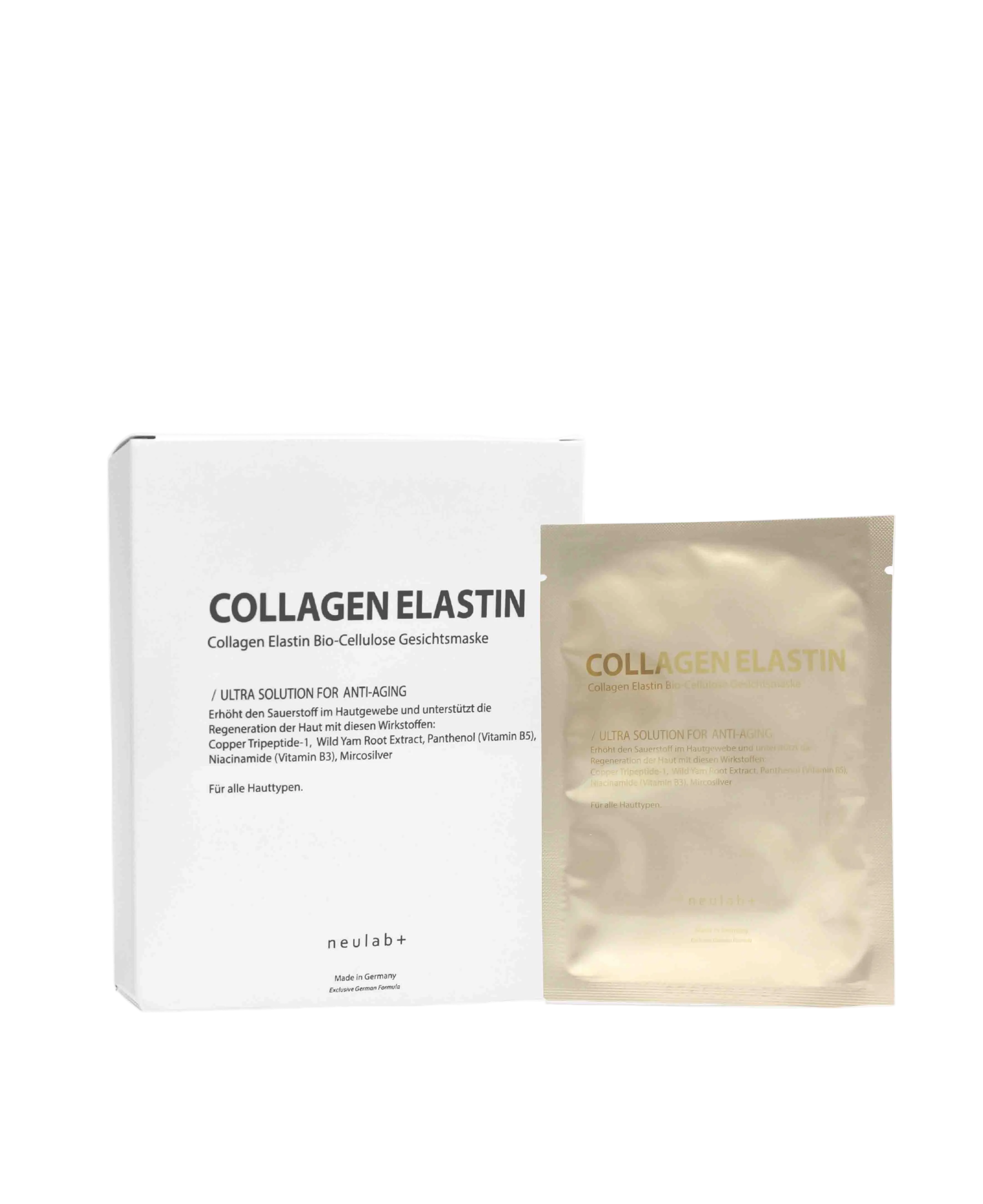 Collagen Elastin Bio-Cellulose Gesichtmaske