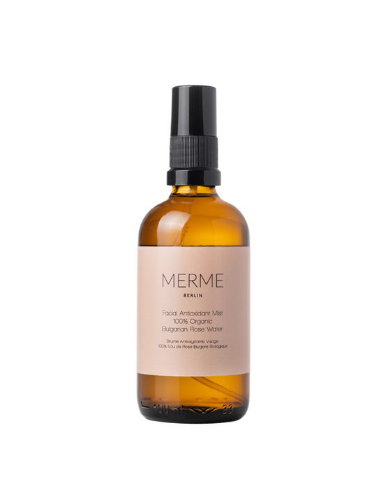 Facial Antioxidant Mist - 100% Organic Rosewater 100ml
