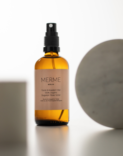 Facial Antioxidant Mist - 100% Organic Rosewater 100ml