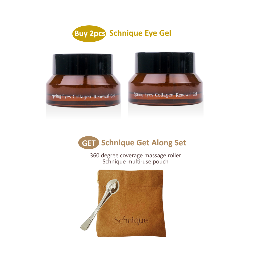 【本週優惠】Schnique 森林萃活膠原眼霜 (1件 / 2件）（2件 送 Double Eye Care Set / Schnique Get Along Set)